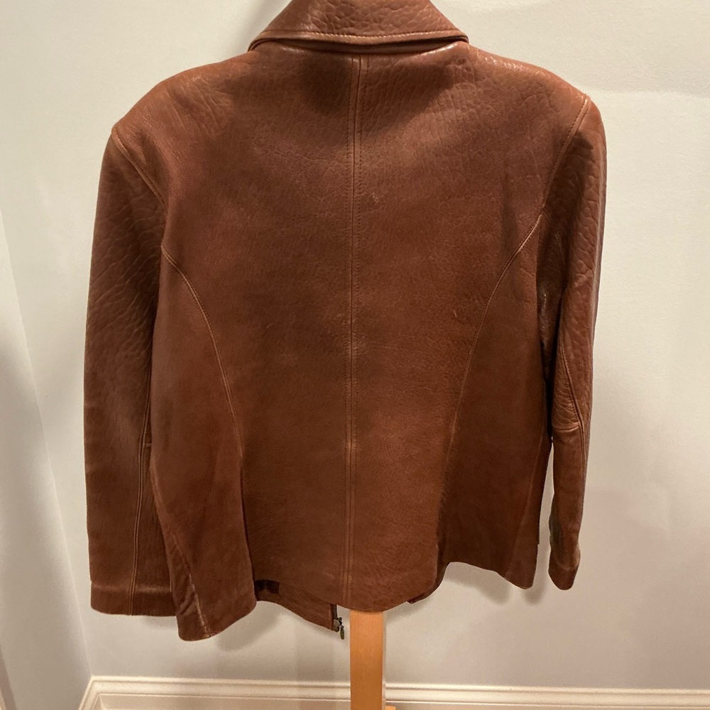 Relativity Chestnut Leather Jacket - image 4